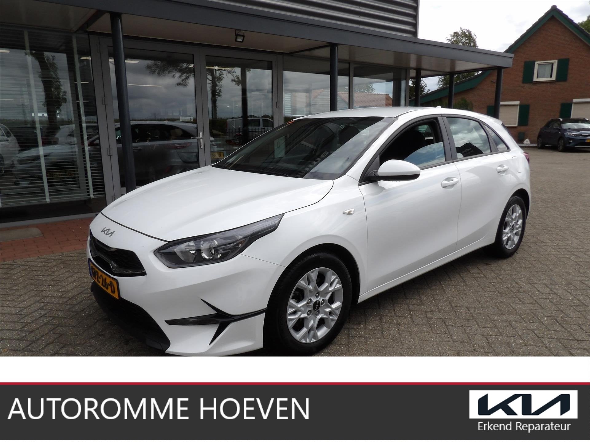 KIA Ceed 1.0 Turbo ComfortLine Navi !4.400km! Org. Ned., Stof, Gebruikt, Wit, Origineel Nederlands