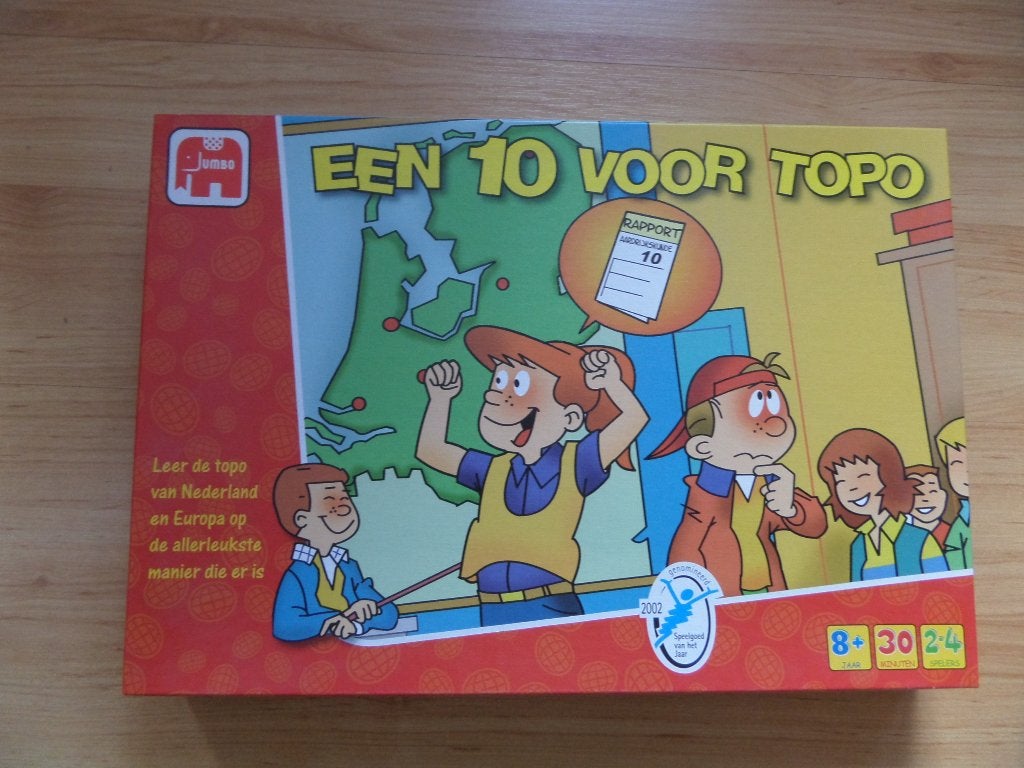 Leerzaam spel: Een 10 voor topo van Jumbo, Ophalen of Verzenden, Zo goed als nieuw, Ontdekken