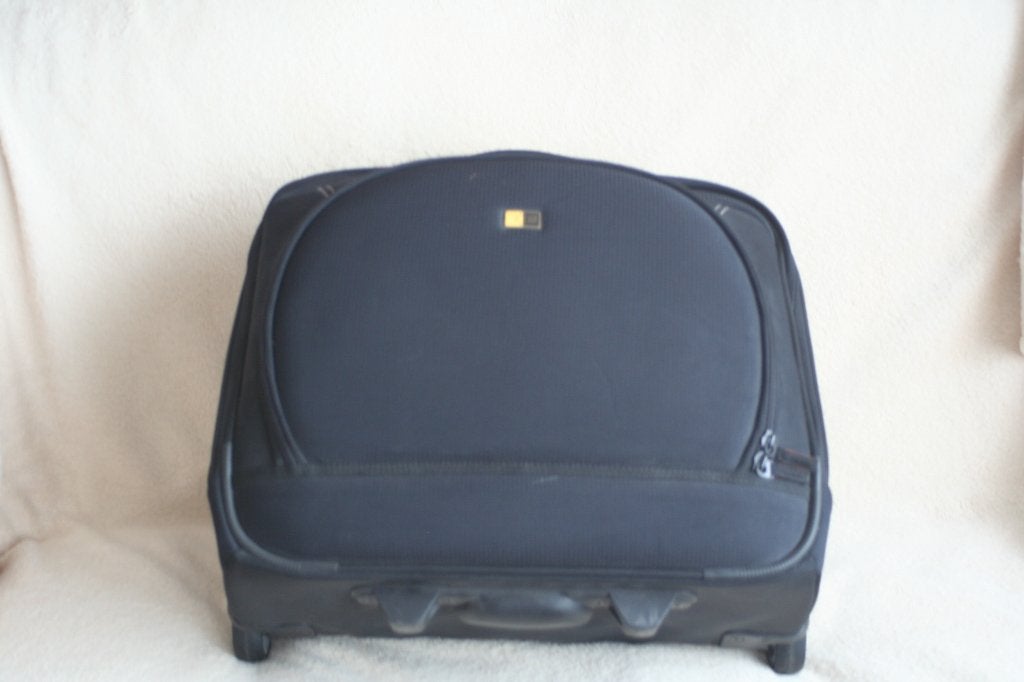 Handige CASE LOGIS laptoptas met trolleyfunctie., Computers en Software, Laptoptassen, Trolleytas, Ophalen of Verzenden, Zo goed als nieuw