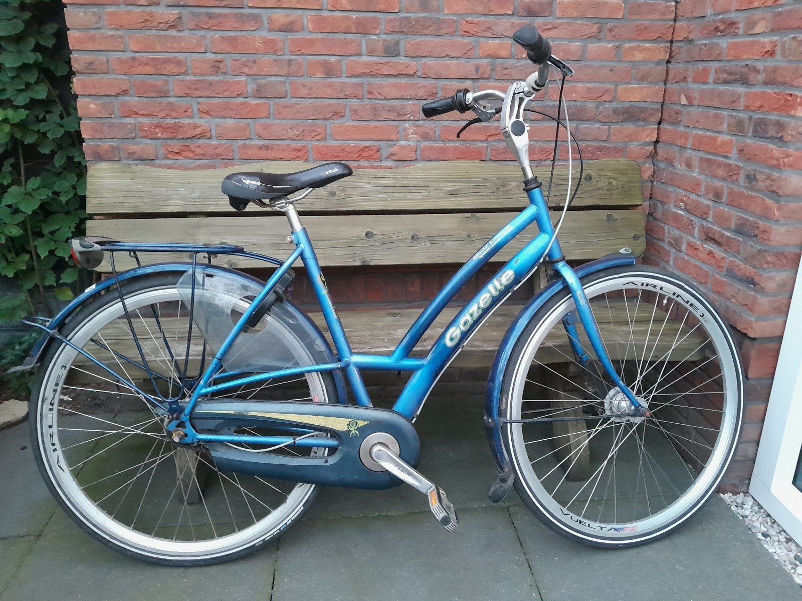 Stationsfiets / damesfiets Gazelle, Ophalen, Versnellingen, Gazelle, 53 tot 56 cm