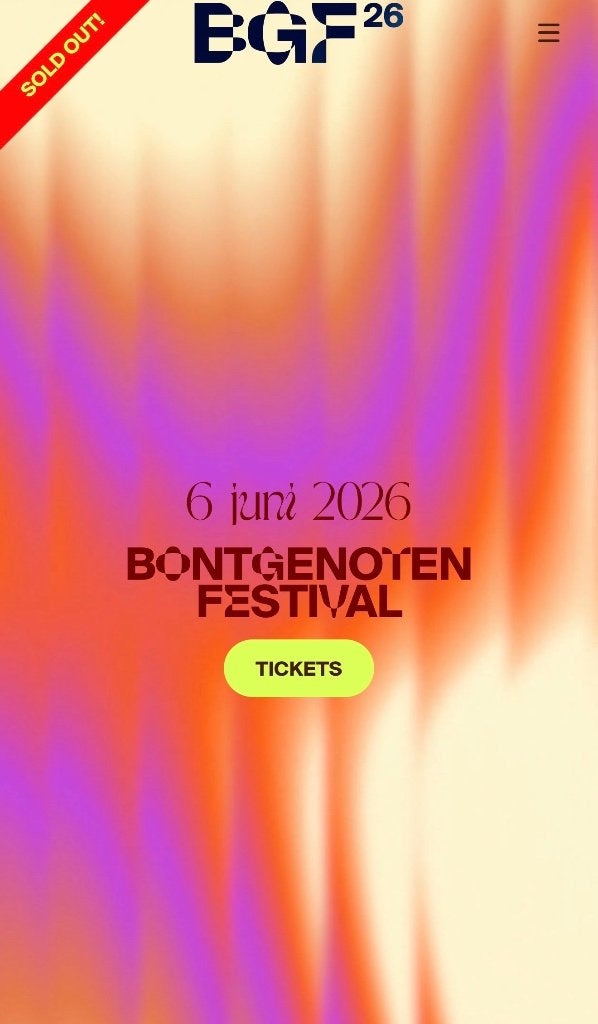 Bontgenoten festival 4x op 6 juni, Drie personen of meer