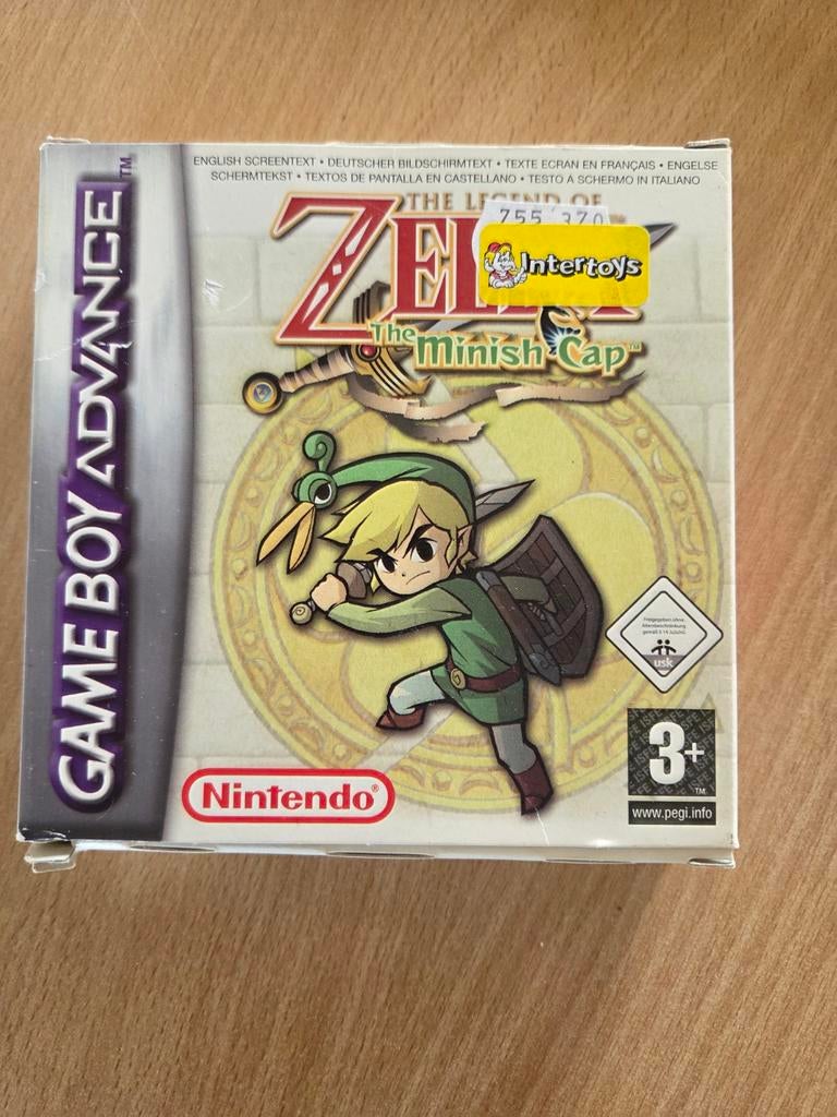 The Legend of Zelda: The Minish Cap GBA - Compleet!, Spelcomputers en Games, Avontuur en Actie, 1 speler, Ophalen of Verzenden