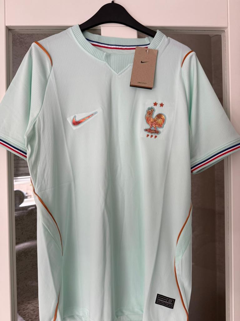 Wk shirten Frankrijk uit 2026, Sport en Fitness, Voetbal, Maat XL, Ophalen, Zo goed als nieuw, Shirt
