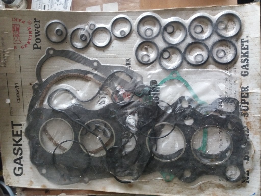 Honda CB400F four 1975-1977 complete motorblok pakking set, Motoren, Ophalen of Verzenden, Nieuw