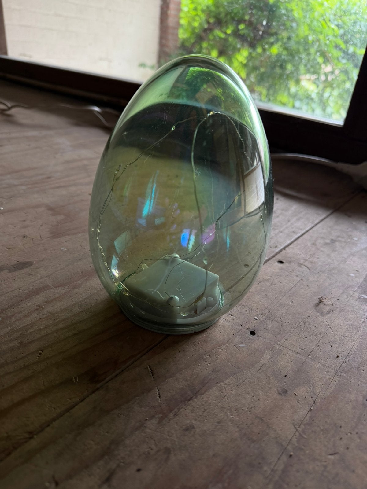 Ovaal vorminge lamp, Ophalen of Verzenden, Zo goed als nieuw