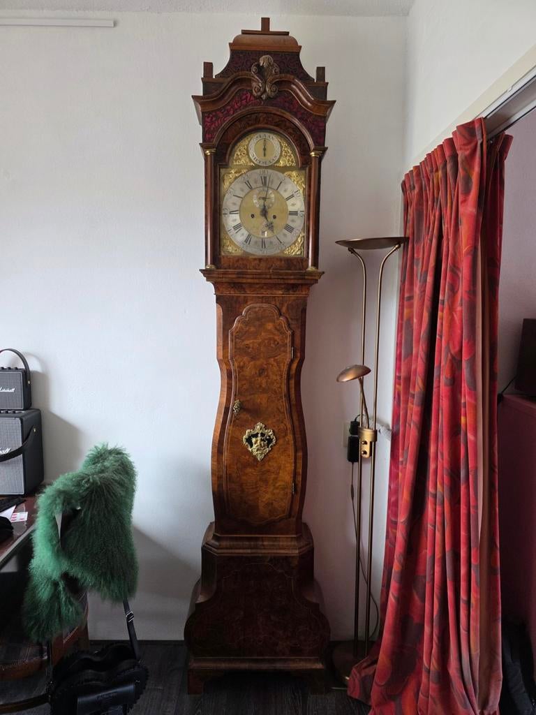 Amsterdams staand horloge 19e eeuw, Antiek en Kunst, Ophalen
