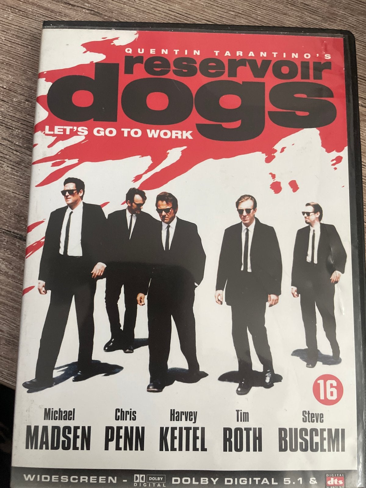 Reservoir Dogs DVD - Quentin Tarantino's Klassieker, Engels, Vanaf 16 jaar, Nederlands, Actie
