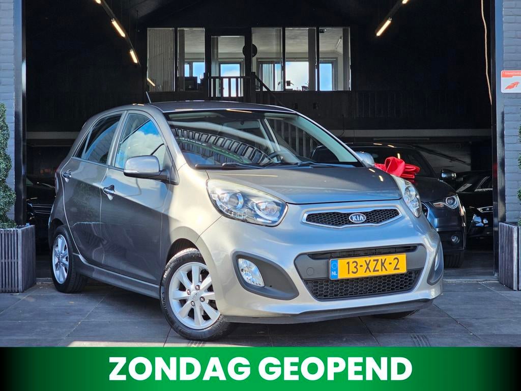 Kia Picanto 1.0 CVVT|2e eig|NAP|Airco|NW Koppeling|El.Ramen, Auto's, Voorwielaandrijving, Euro 5, Gebruikt, Met garantie (alle)
