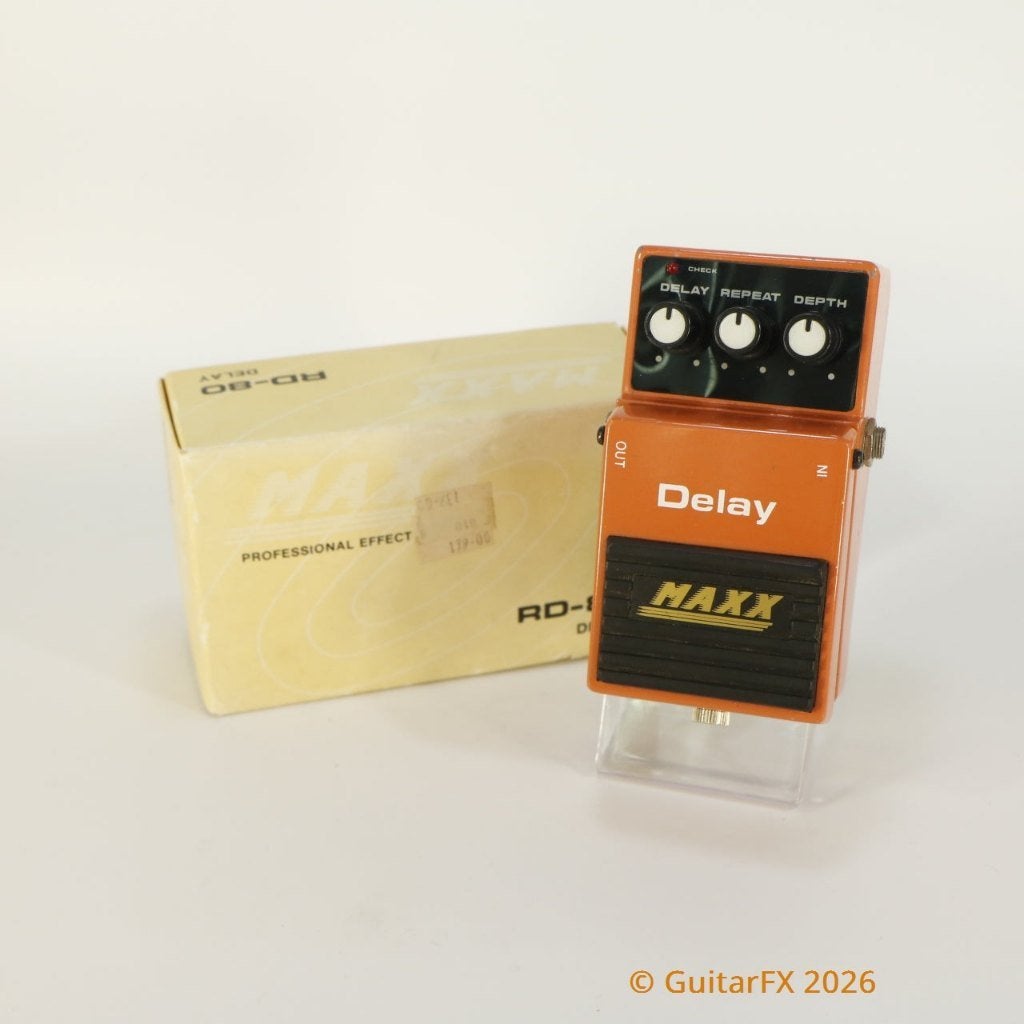 Maxx RD-80 Delay (Analog, MN3208 / MN3102 Chipset, Vintage), Muziek en Instrumenten, Gebruikt, -, -, Ophalen of Verzenden