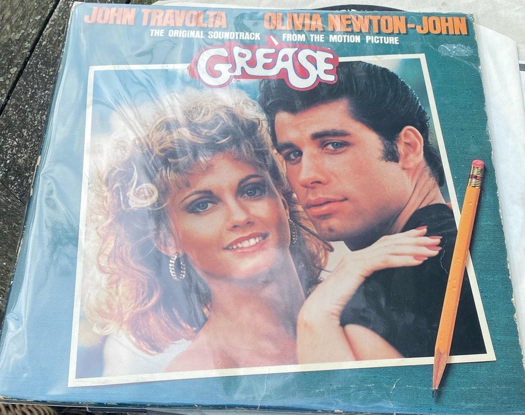 Grease 2 vinyl john travolta olivia newton - john, Ophalen of Verzenden, Zo goed als nieuw, Overige formaten