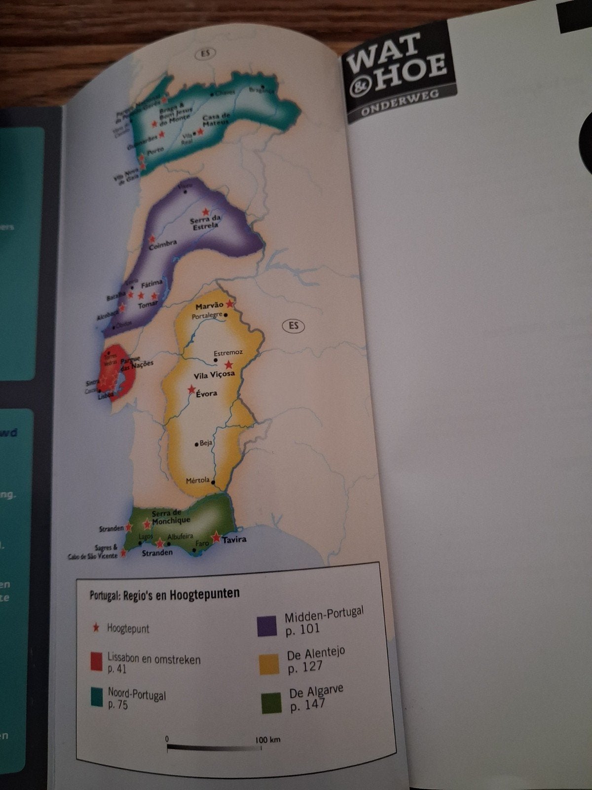 Wat & Hoe Onderweg Portugal Reisgids, Overige merken, Wat & Hoe Onderweg, Europa, Ophalen of Verzenden