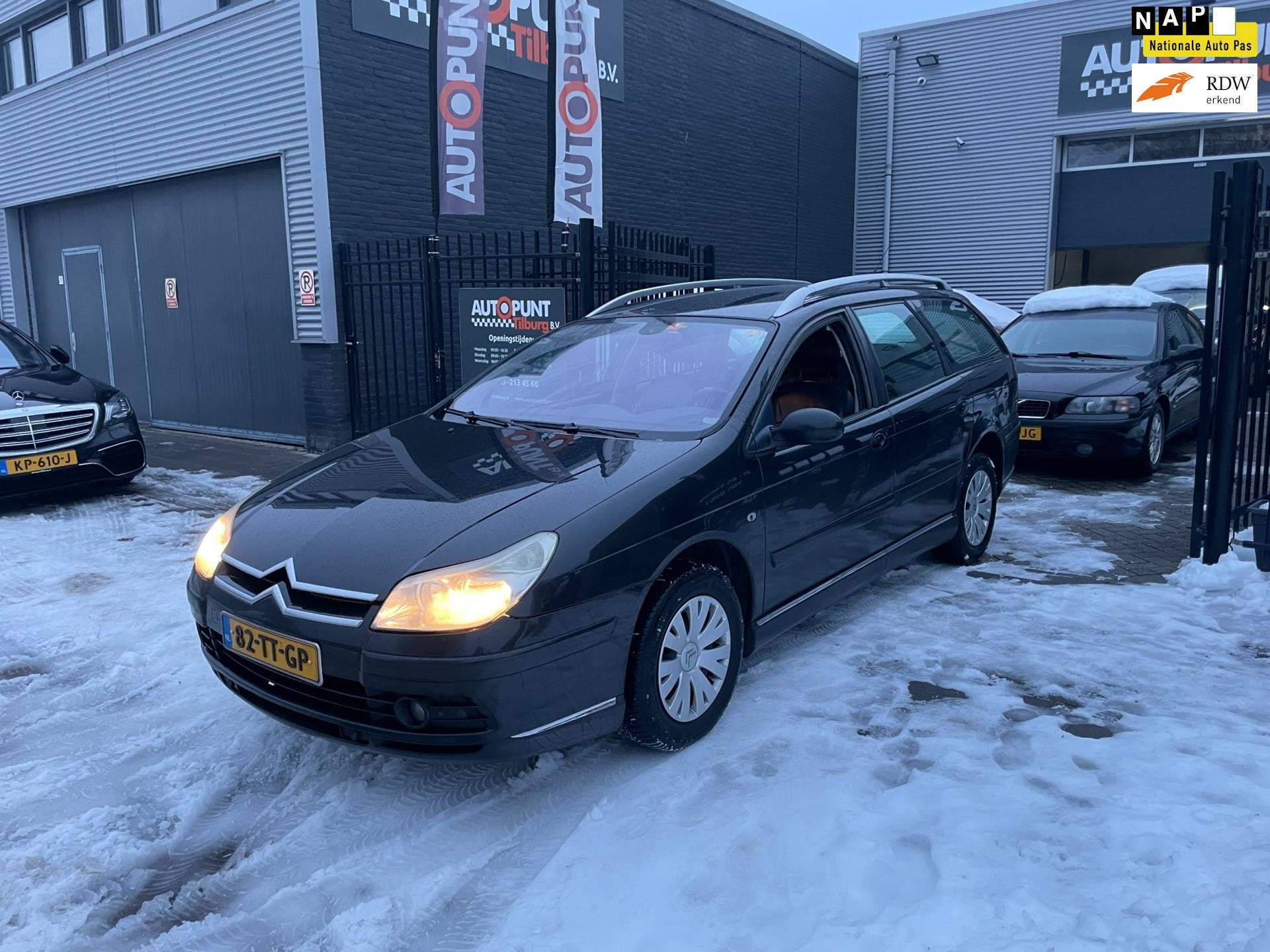 Citroen C5 Break 2.0 HDIF Ligne Prestige Trekhaak Airco NAP, Auto's, Citroën, Voorwielaandrijving, 136 pk, Gebruikt, 4 cilinders