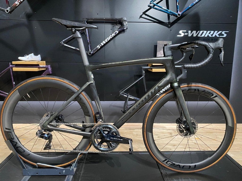 Specialized Tarmac SL7 S-Works Di2–Dura-Ace–4iiii Powermeter, 28 inch, Carbon, Zo goed als nieuw, 57 tot 61 cm