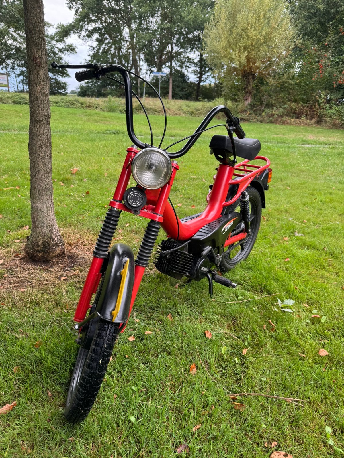 Gereviseerde tomos flexer zonder kenteken en kabelboom, Ophalen, Zo goed als nieuw, Tweetakt, Tomos