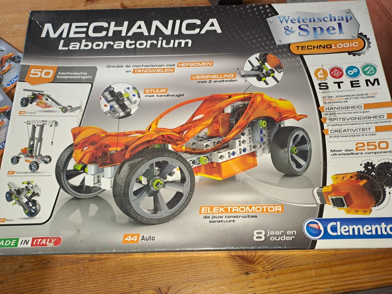 Clementoni Mechanica Laboratorium - Wetenschap & Spel, Ophalen, Zo goed als nieuw, Overige merken