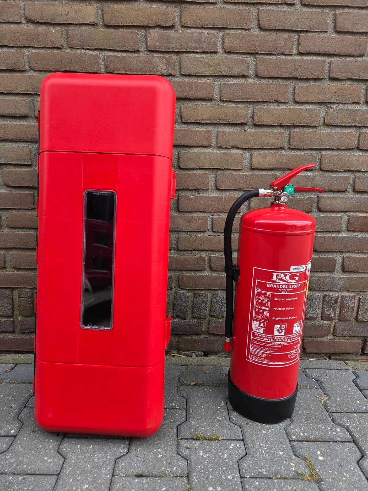 ABC Brandblusser, Ophalen of Verzenden, Zo goed als nieuw, Brandblusser