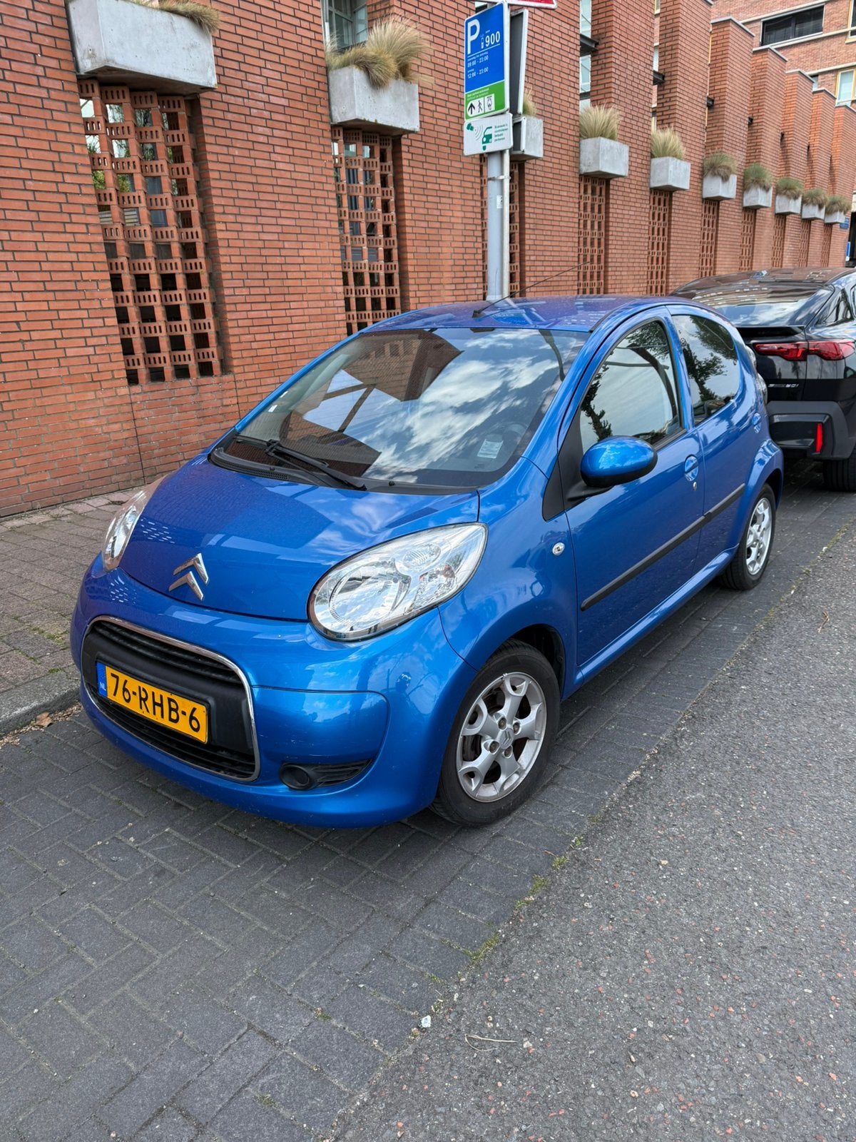 Citroën C1 1.0 5-DRS Sensodrive 2011 Blauw, Auto's, Stof, C1, 68 pk, Origineel Nederlands