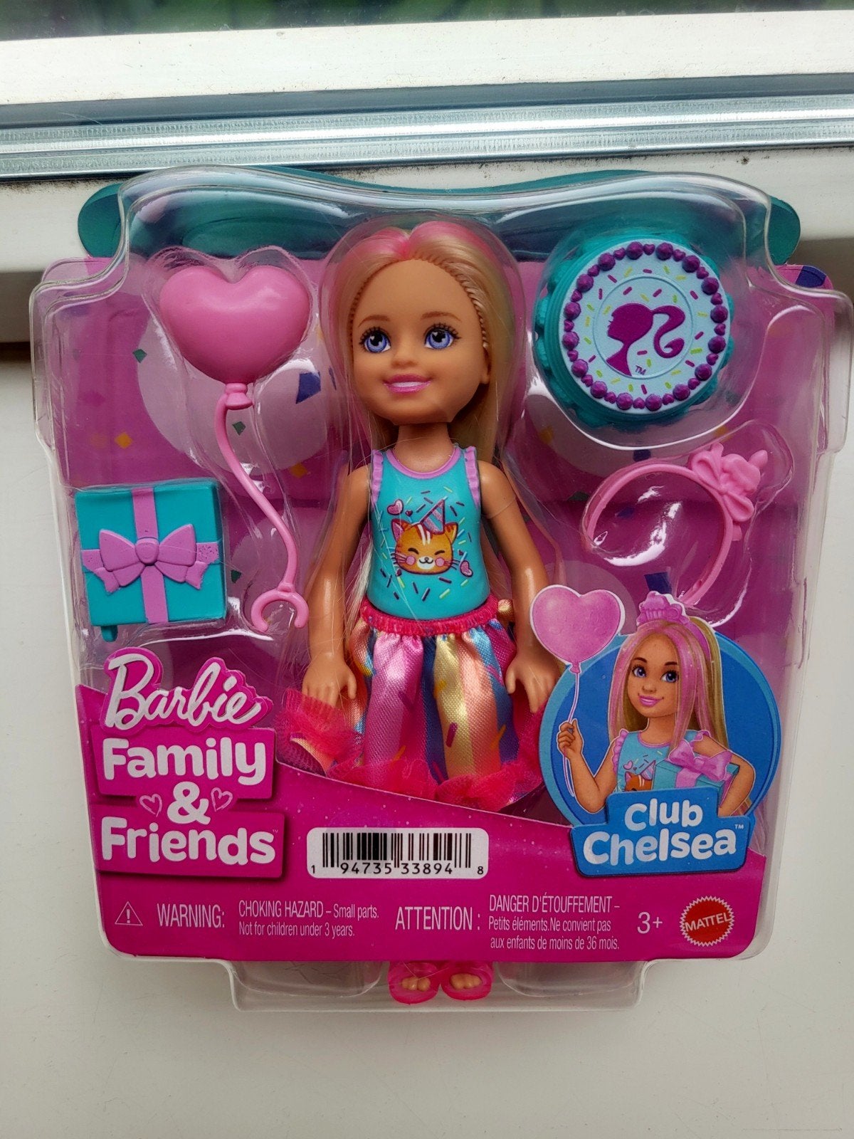 Barbie Family & Friends, Chelsea Birthday, verjaardag, nieuw, Ophalen of Verzenden, Nieuw, Barbie