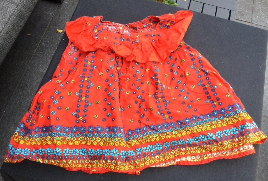 Vintage poppenkleertjes babypoppen  7 stuks, Verzamelen, Ophalen of Verzenden, Gebruikt, Kleertjes
