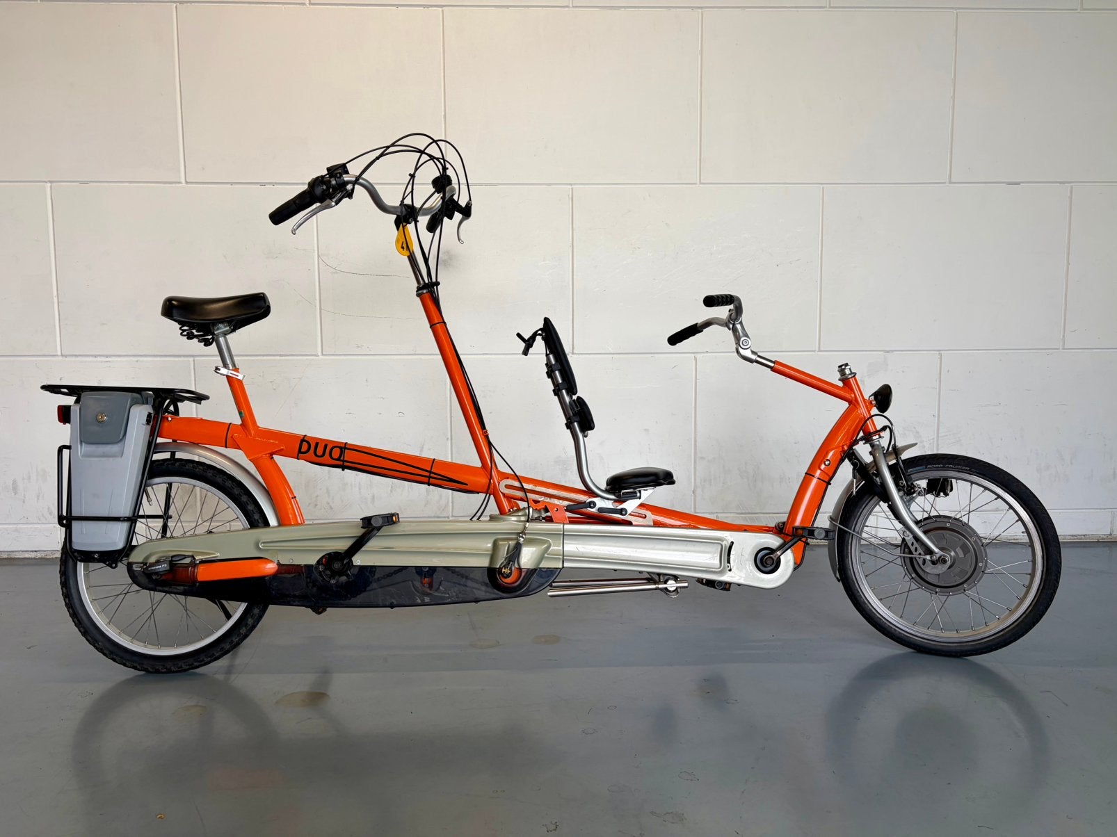 Van Raam Duo ouder kind tandem, nieuwe accu, inst. vrijloop!, Minder dan 10 versnellingen, Minder dan 49 cm, Velgrem, Ophalen of Verzenden
