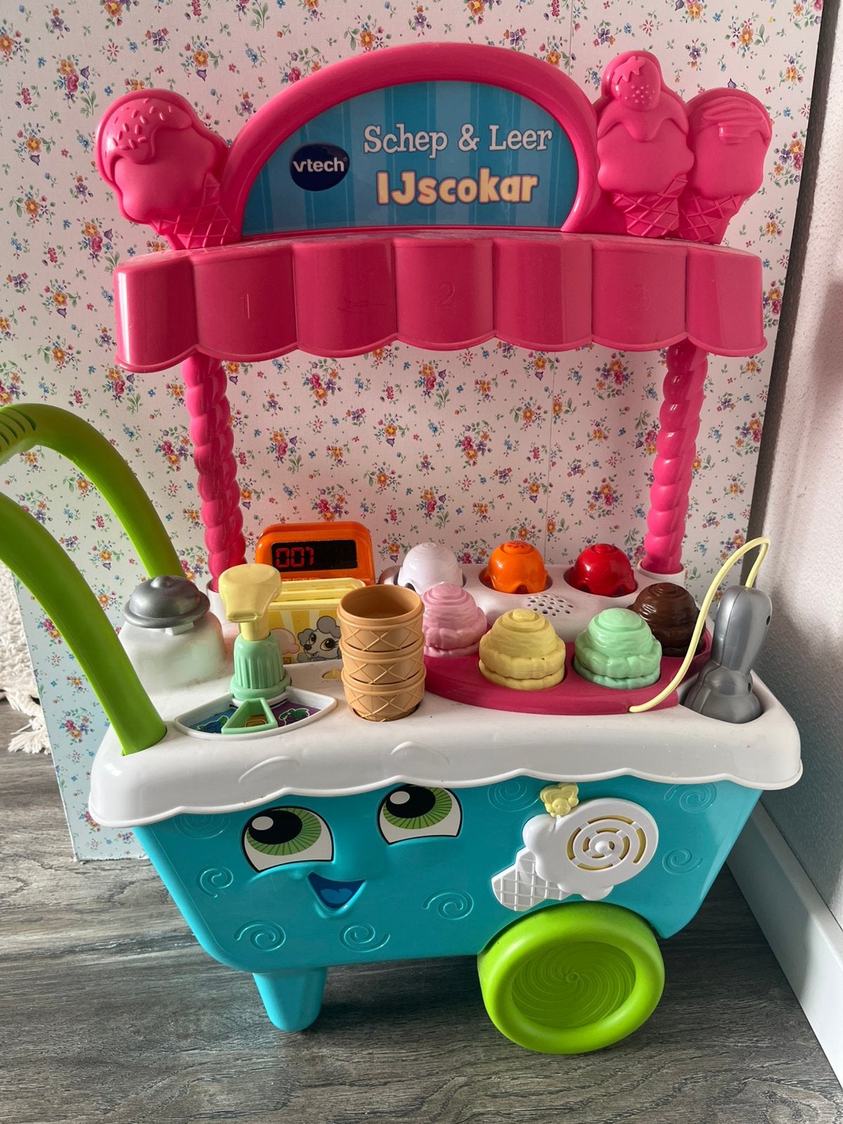Vtech ijscokarretje, Ophalen, Zo goed als nieuw