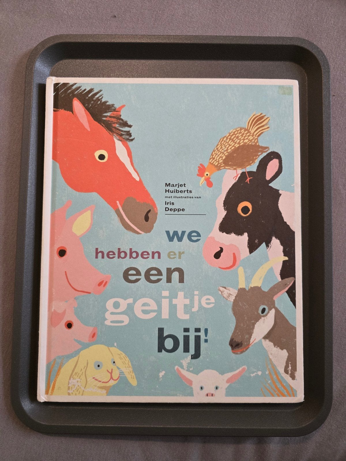 Marjet Huiberts - We hebben er een geitje bij!, Gelezen, 3 tot 4 jaar, Ophalen of Verzenden, Marjet Huiberts