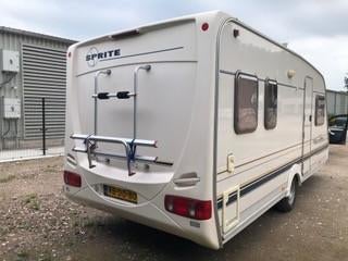 Caravan Sprite + Voortent + Zijtent + Luifel + Schuurtent!!, Omvormbare zithoek, Rondzit, Particulier, Tot en met 6
