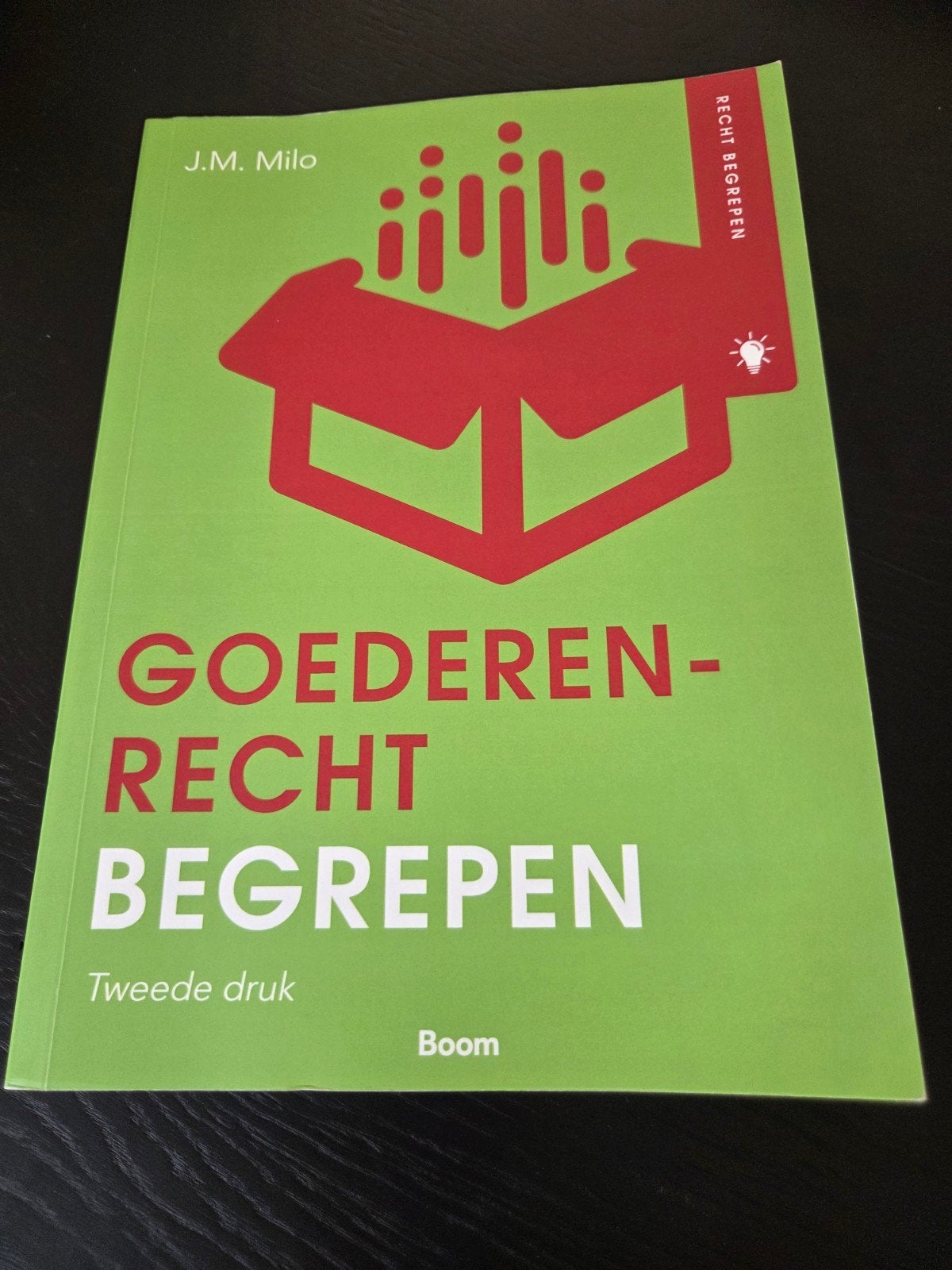 Goederenrecht Begrepen - J.M. Milo (Tweede druk), Zo goed als nieuw, Gamma, J.M. Milo, HBO