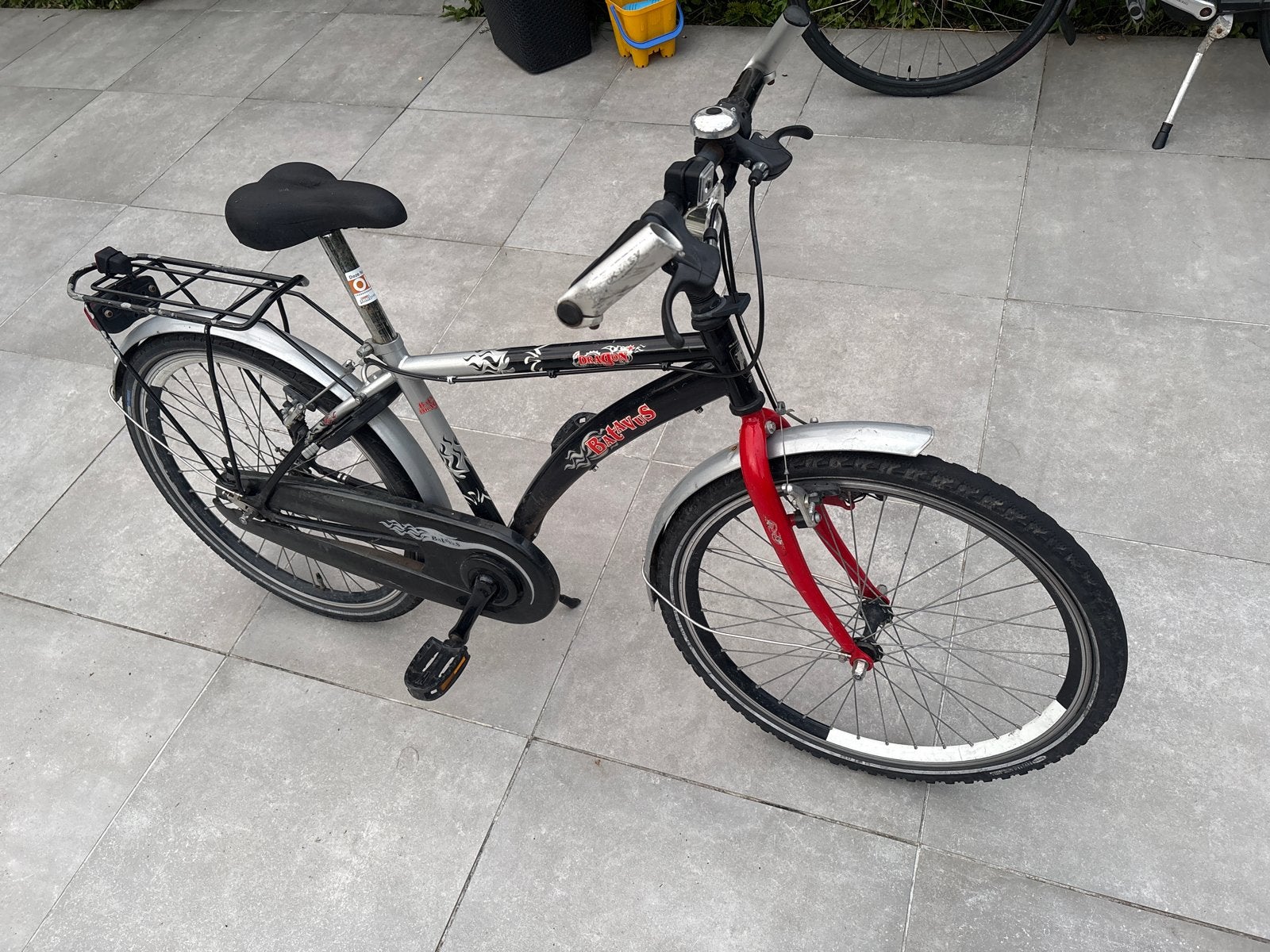 Batavus Dragon 24 inch kinderfiets - Gebruikt, Fietsen en Brommers, Ophalen, Gebruikt, Velgrem, 20 inch of meer