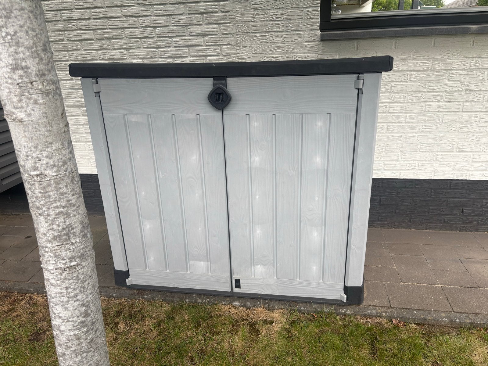 Keter Store It Out Ace Opbergbox/Opbergkast, Tuin en Terras, Ophalen, Gebruikt, Kunststof, Overige typen