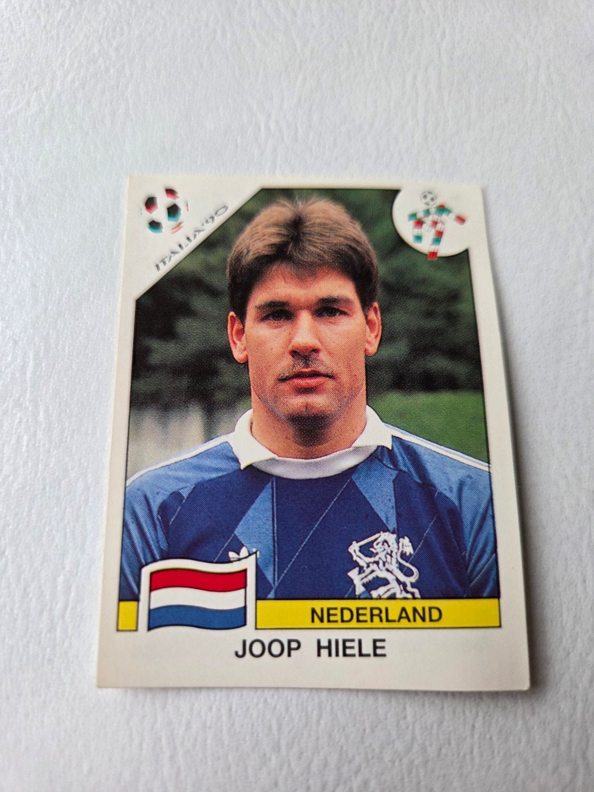 Panini WK 90, Verzamelen, Sportartikelen en Voetbal, Ophalen of Verzenden, Zo goed als nieuw, Buitenlandse clubs, Poster, Plaatje of Sticker