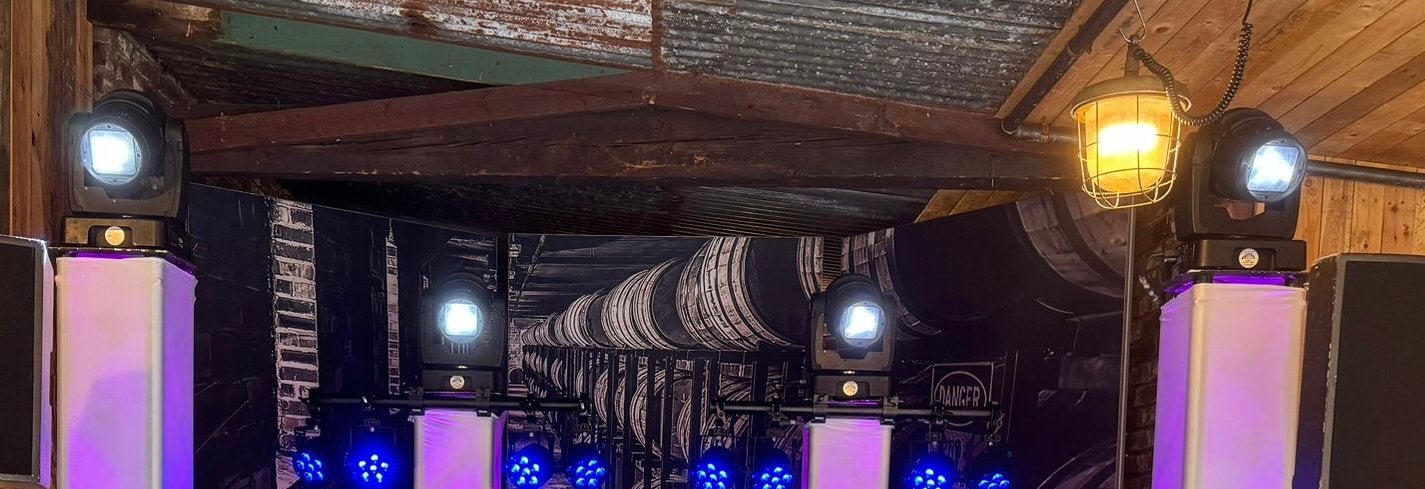 4x Showtec indigo beam mk2 incl. Flightcase, Ophalen, Gebruikt, Licht, Geluidgestuurd