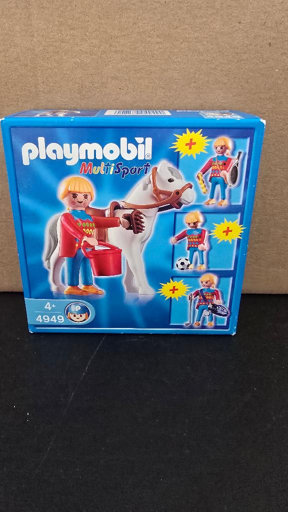 Playmobil 4949 Multiset met paard nieuw in doos, Kinderen en Baby's, Speelgoed | Playmobil, Ophalen of Verzenden, Nieuw, Complete set