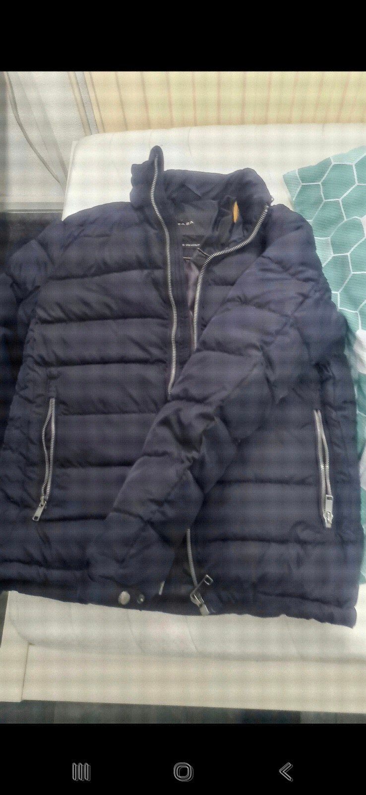 heren jas (zara) maat S, Kleding | Heren, Jassen | Winter, Ophalen of Verzenden, Zo goed als nieuw, Zwart