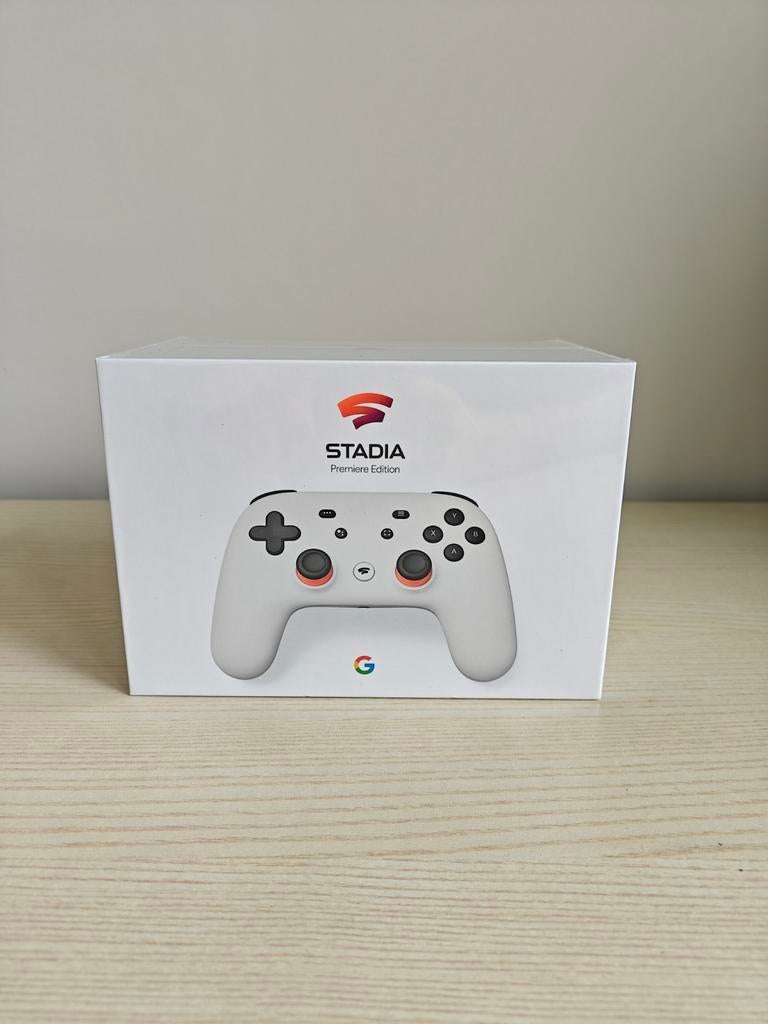 Google Stadia Controller + Chromecast Ultra (Nieuw), Spelcomputers en Games, Spelcomputers | Overige Accessoires, Google, Nieuw