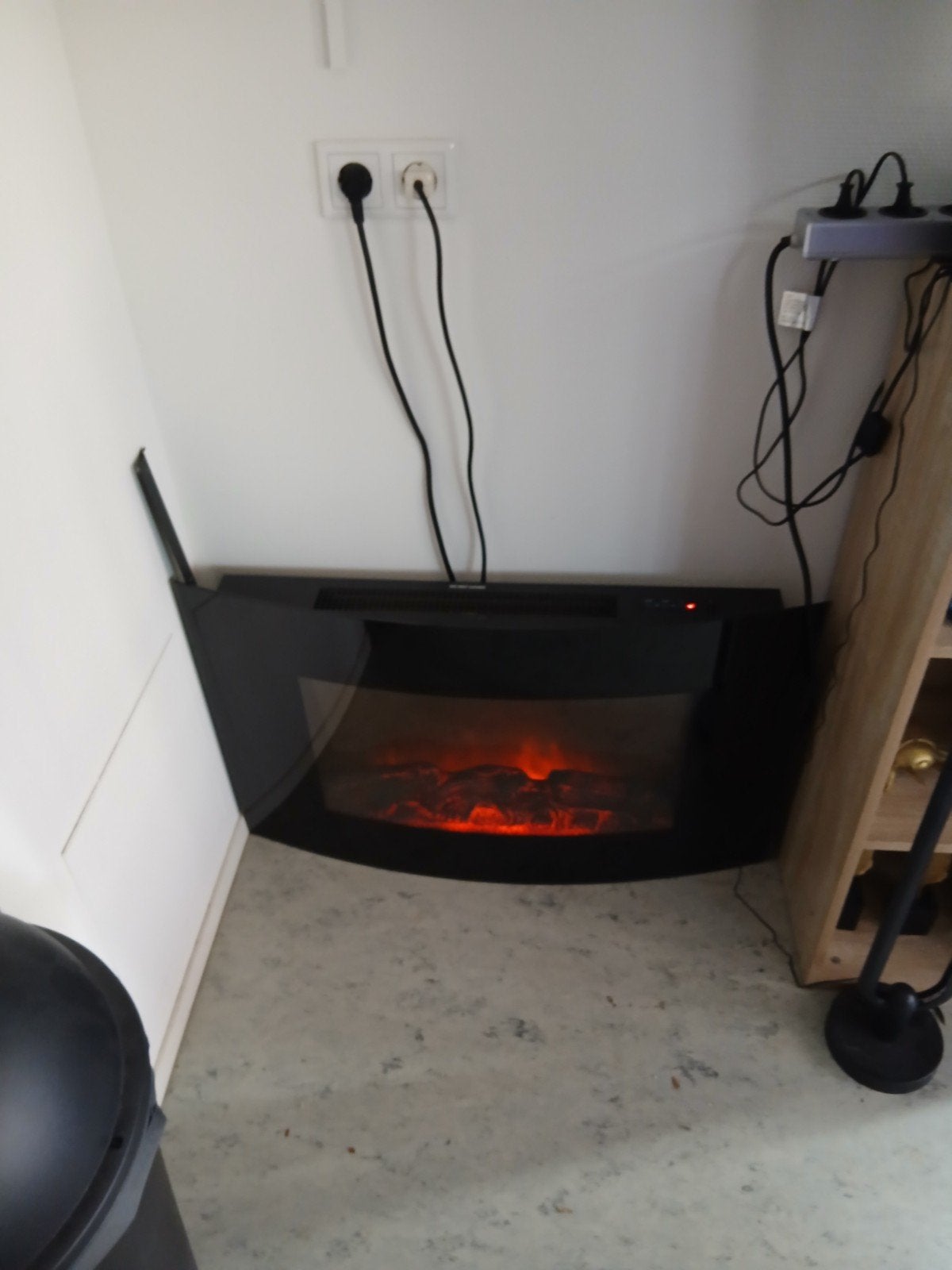 Elektrische Sfeerhaard met Vlammeneffect, Huis en Inrichting, Haarden, Ophalen of Verzenden