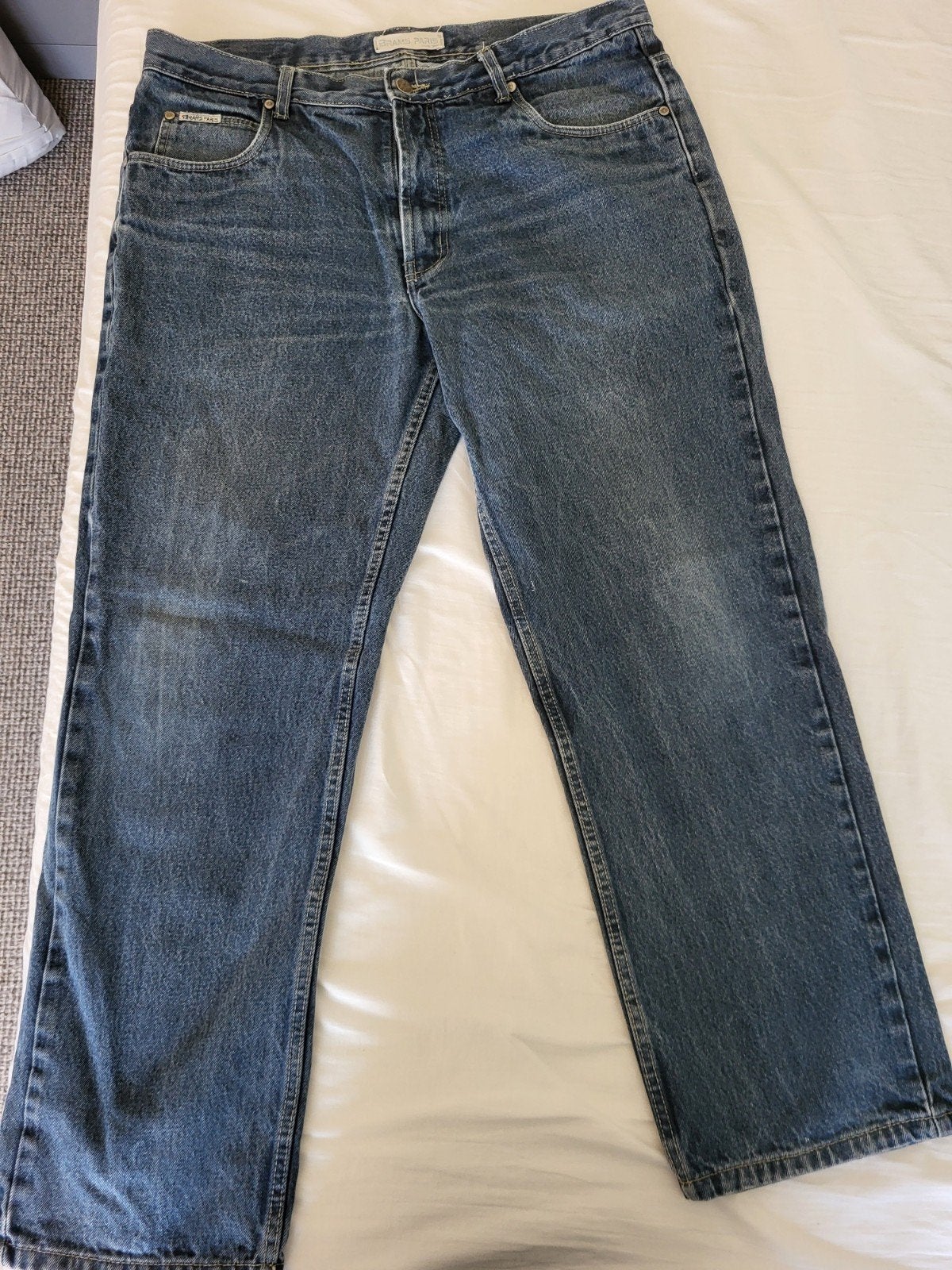 Brams Paris Jeans - Maat W38 L30, W36 - W38 (confectie 52/54), Brams Paris, Blauw, Ophalen of Verzenden