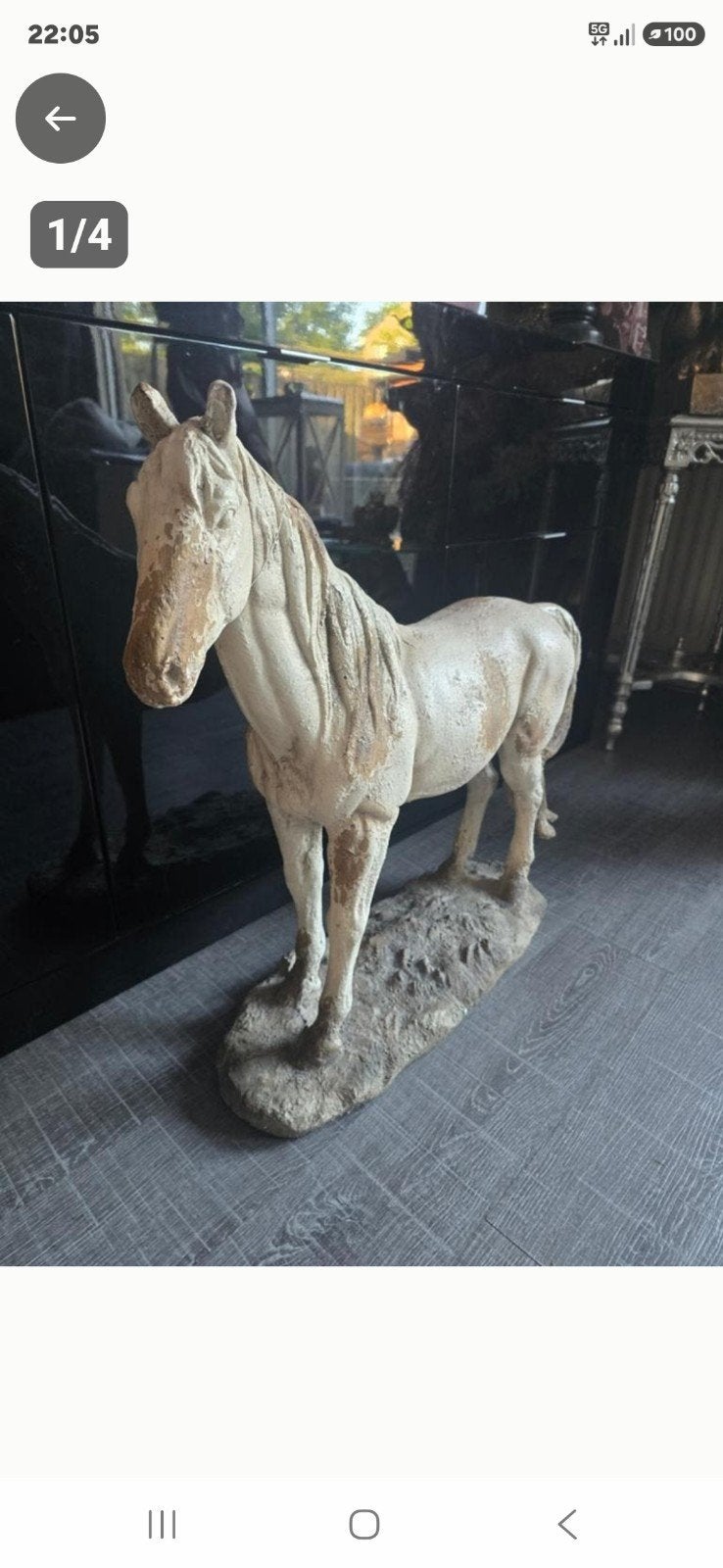 Schitterend landelijk groot mooi paard. Polystone en nieuw., Ophalen, Nieuw, Dier
