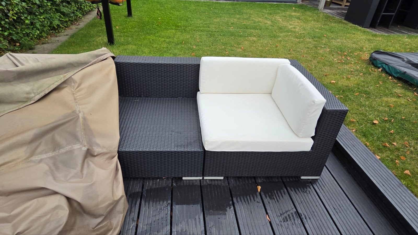Complete loungeset antraciet Global Source Asia, Ophalen, Hocker