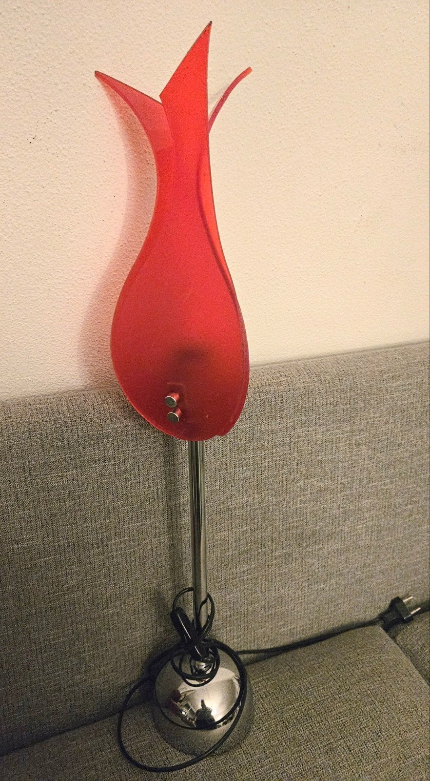 Zifir tulip lamp, Ophalen of Verzenden, Zo goed als nieuw