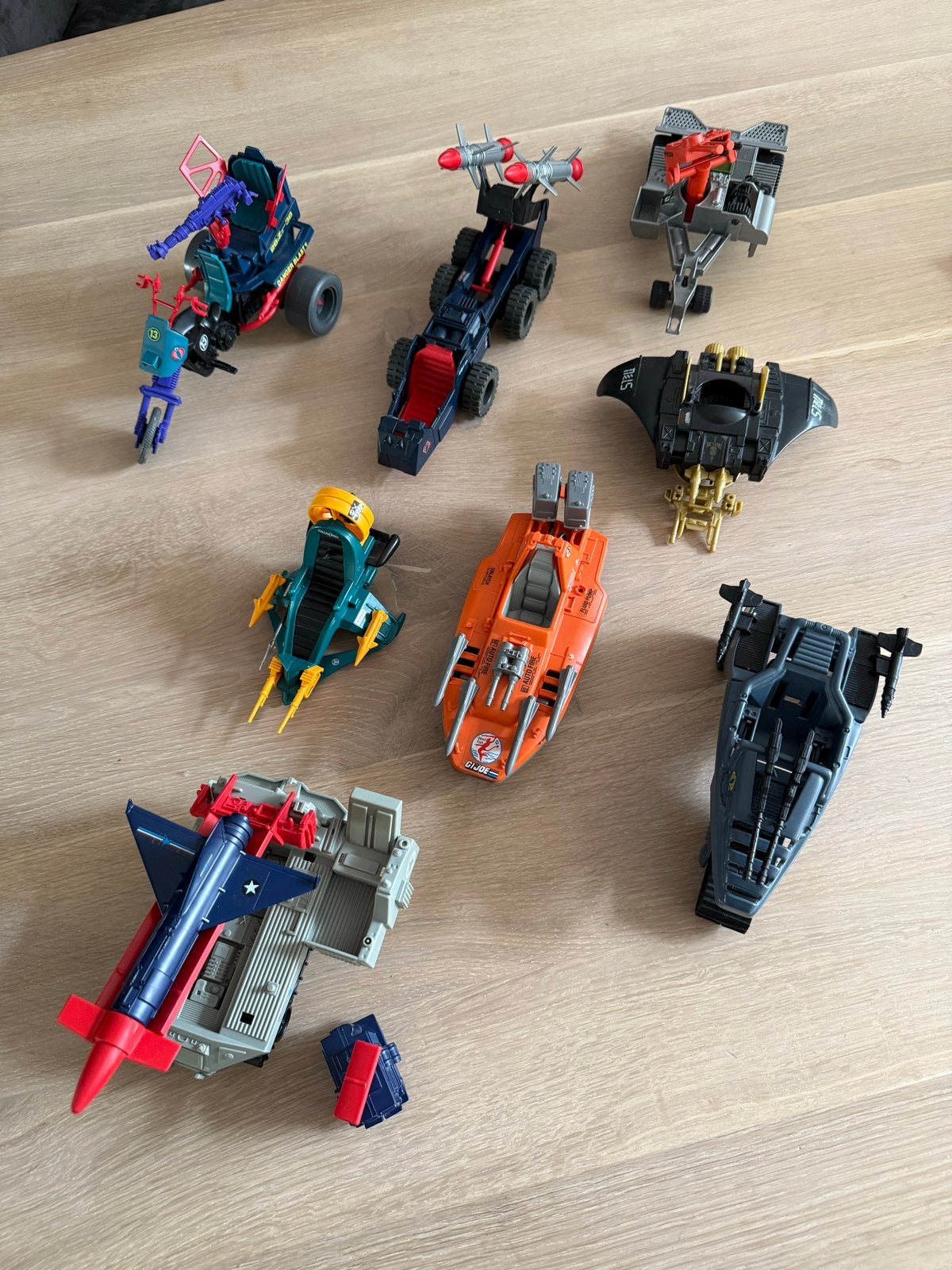 Grote collectie vintage G.I. Joe voertuigen, Verzamelen, Ophalen of Verzenden, Gebruikt