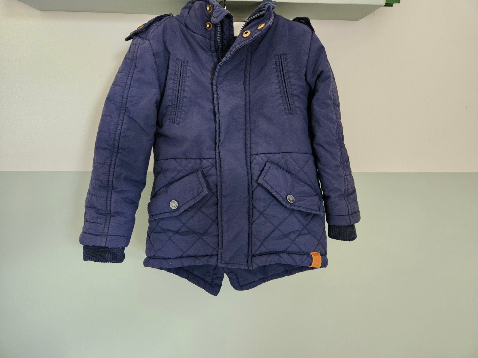 Mooie blauwe z8 jas maat 92/98, Kinderen en Baby's, Ophalen of Verzenden, Z8, Jongen, Jas