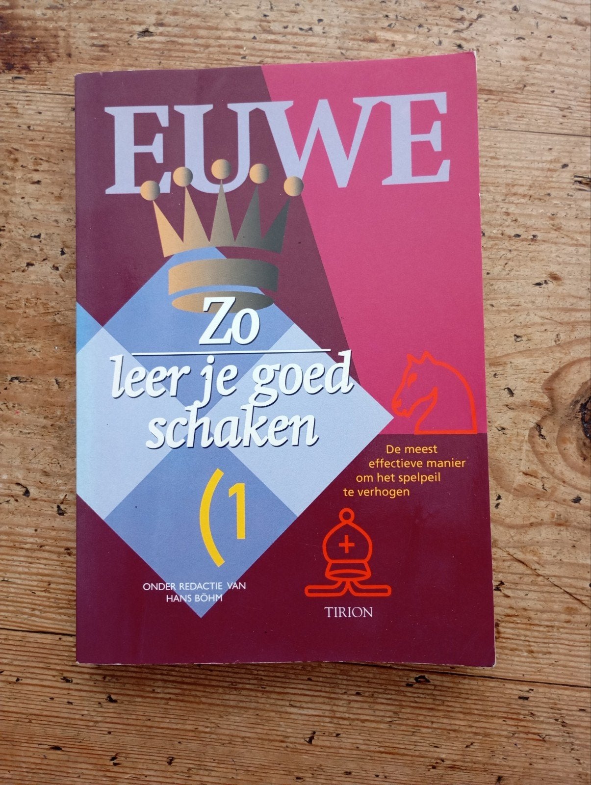 Max Euwe Boek Zo leer je goed schaken Hans Böhm, Ophalen of Verzenden, Minder dan 500 stukjes, Puzzelboek