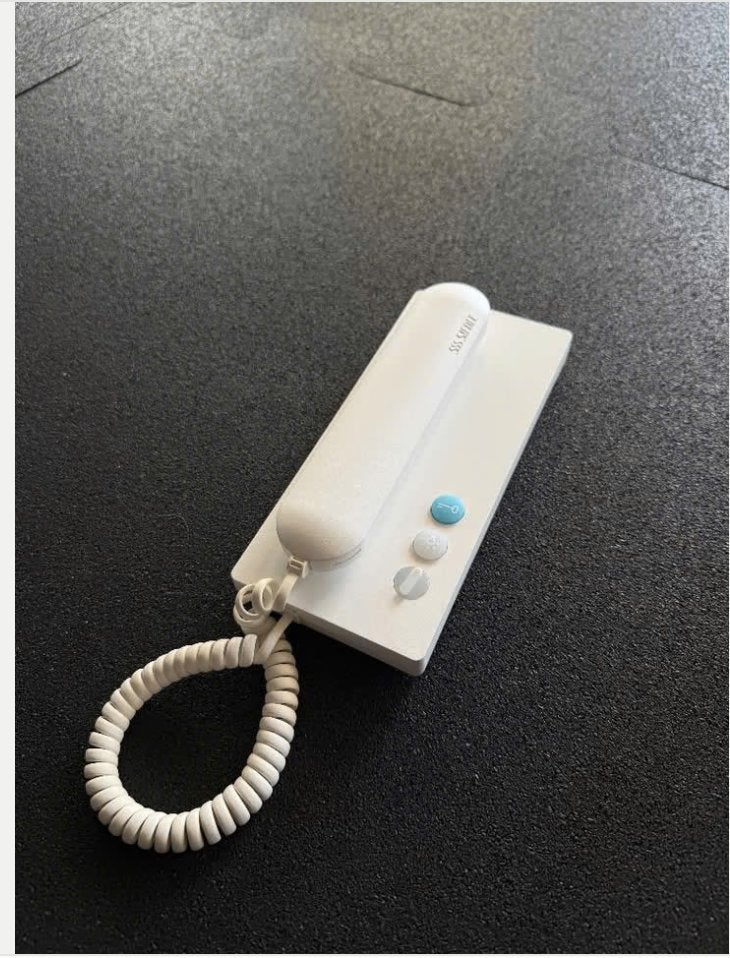 Intercom Siedle HTS 811-0 - wit, Ophalen of Verzenden, Terugspreekfunctie, Zo goed als nieuw