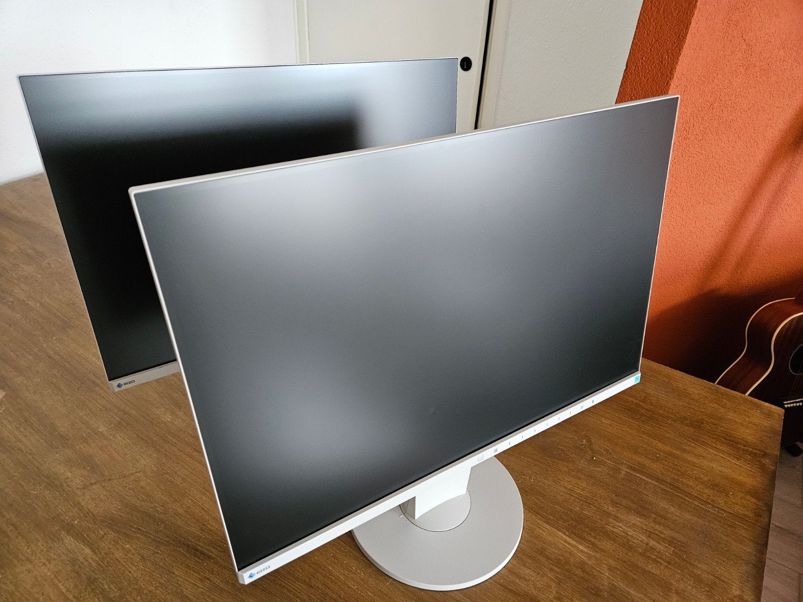 2x EIZO FlexScan EV2455 24 inch IPS Monitor, Computers en Software, Monitoren, Ophalen, IPS, Full HD, Zo goed als nieuw