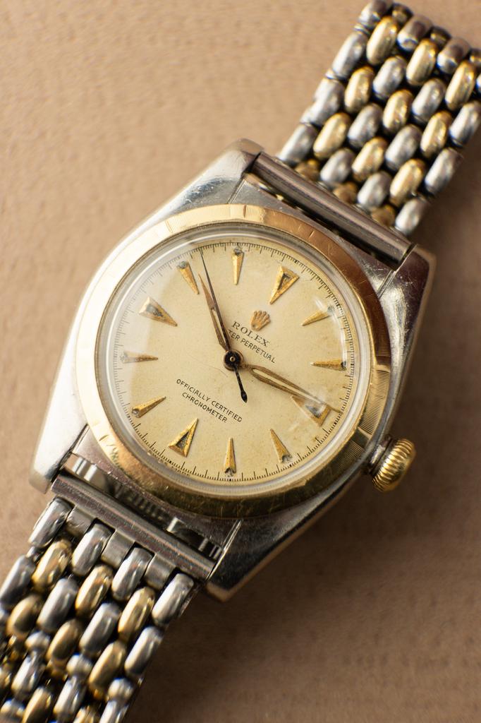 Rolex Bubbleback 32 / Serviced / Uitstekende staat, Sieraden, Tassen en Uiterlijk, Horloges | Heren, Polshorloge, Ophalen of Verzenden