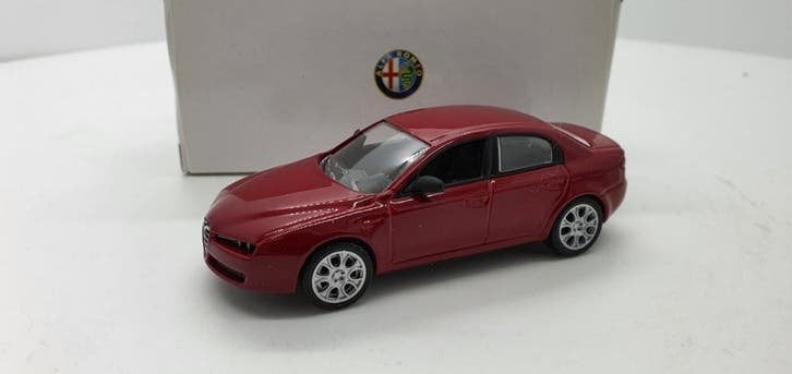 Norev Alfa Romeo 159 Rood 2005-2008, Hobby en Vrije tijd, Auto, Norev, Norev, Nieuw