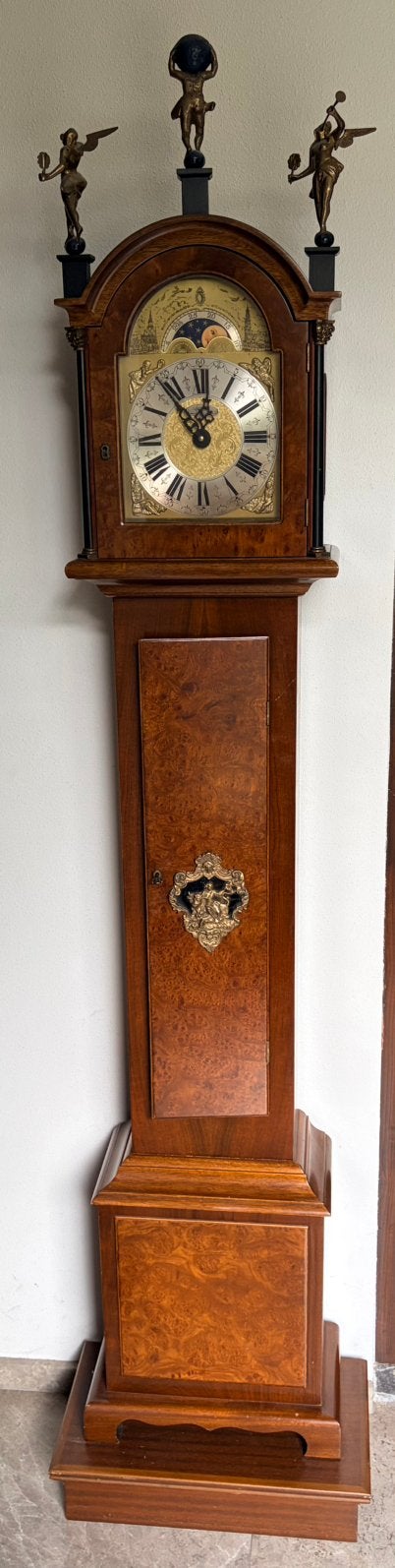 Antieke Stijlklok WARMINK WUBA hoogte 200 cm, Antiek en Kunst, Antiek | Klokken, Ophalen
