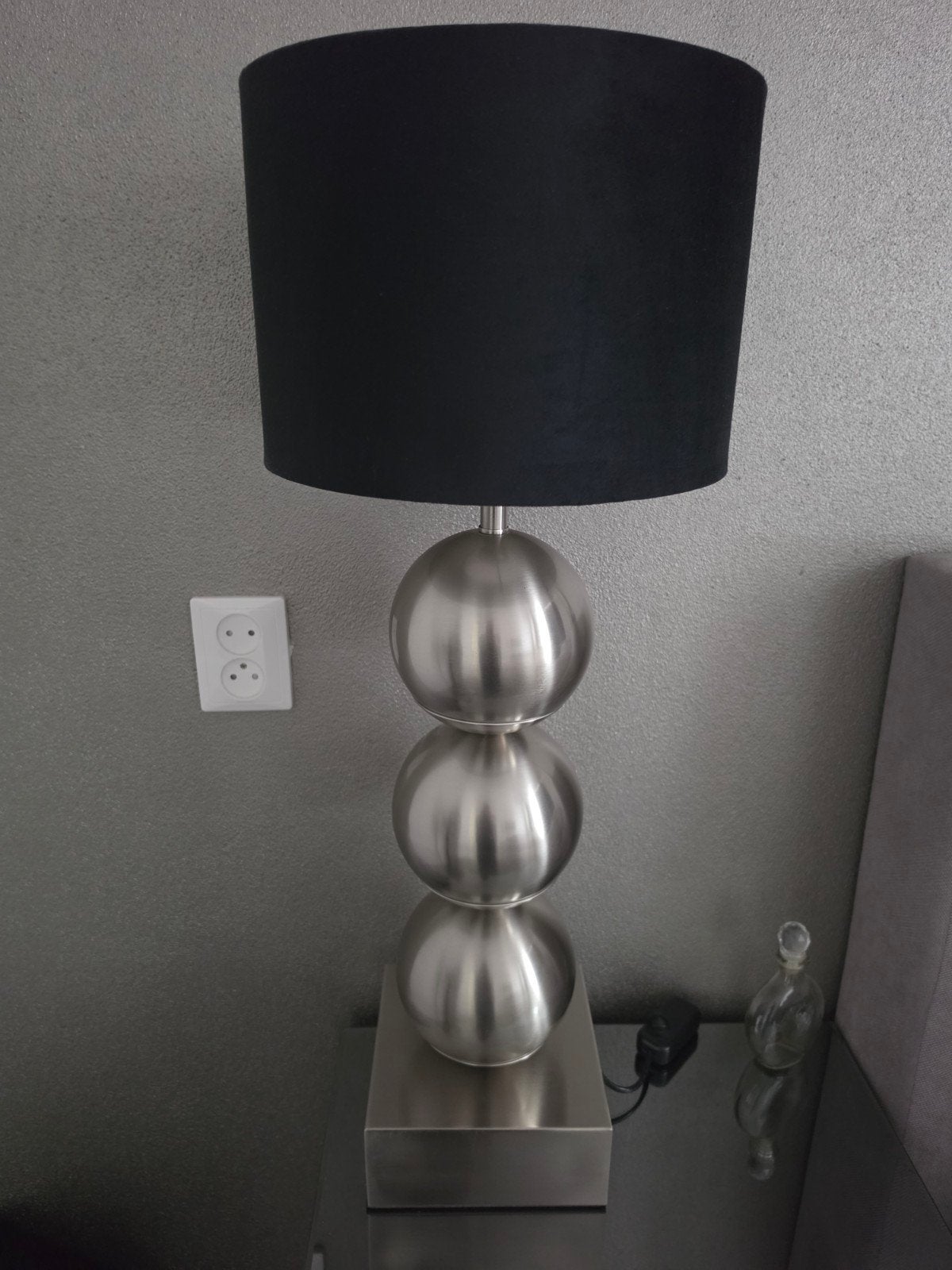 Eric Kuster stijl bollamp, Ophalen, Gebruikt, Textiel, Modern