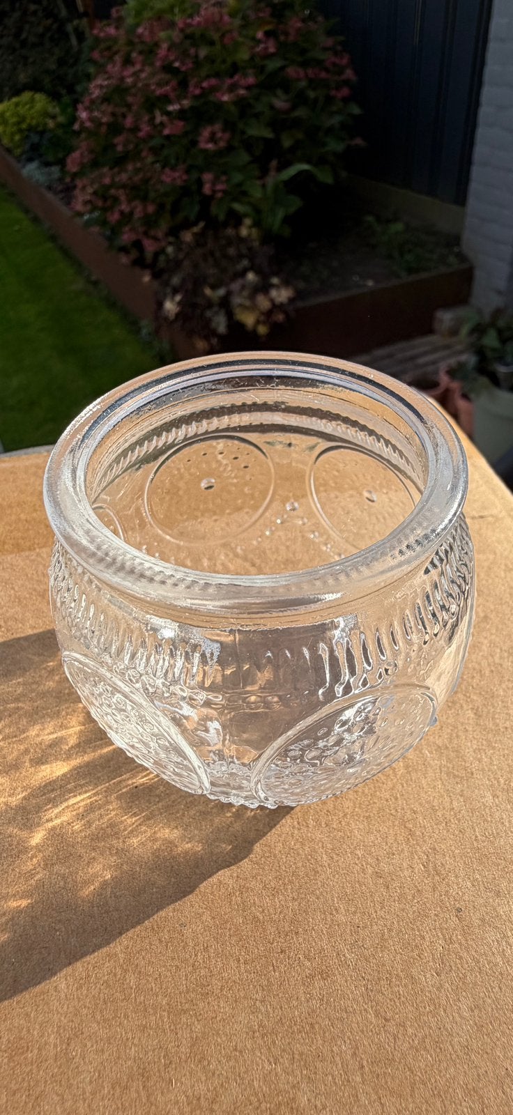 Waxinelichthouder 48 stuks, Ophalen, Zo goed als nieuw, Rond, Glas